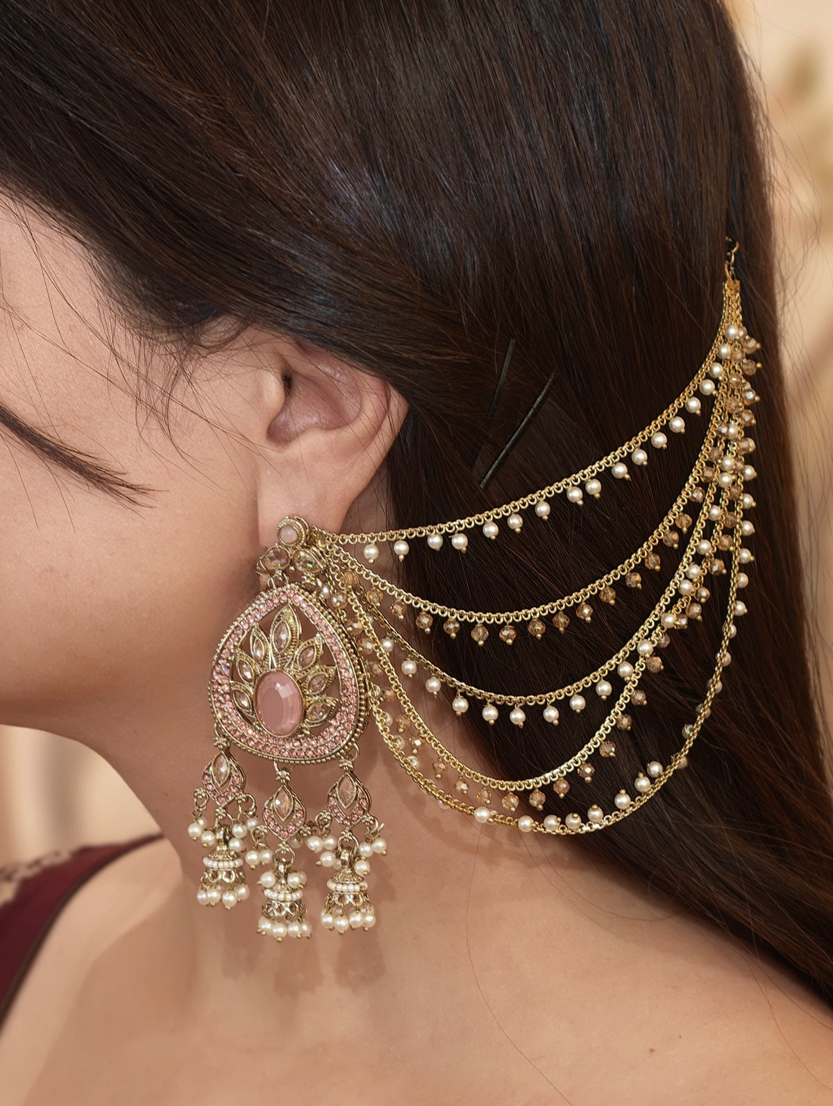 Zareen Kaan Chain Pink