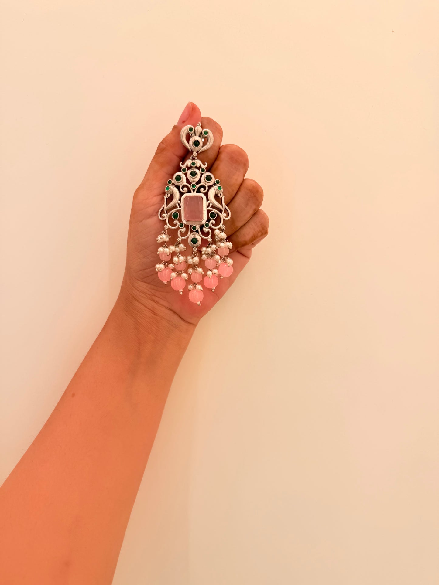 Zahaab Danglers Pink D80