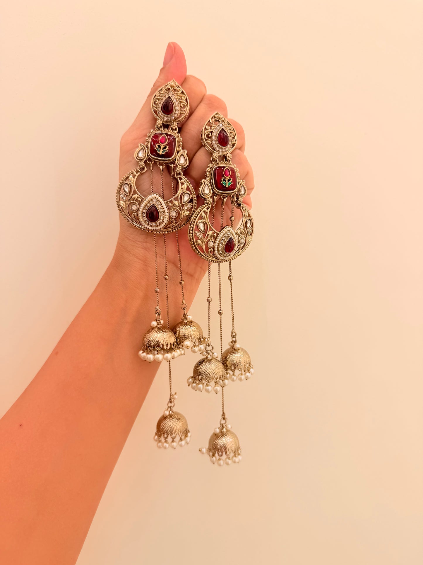 Shahi Chandbali D 122 Maroon