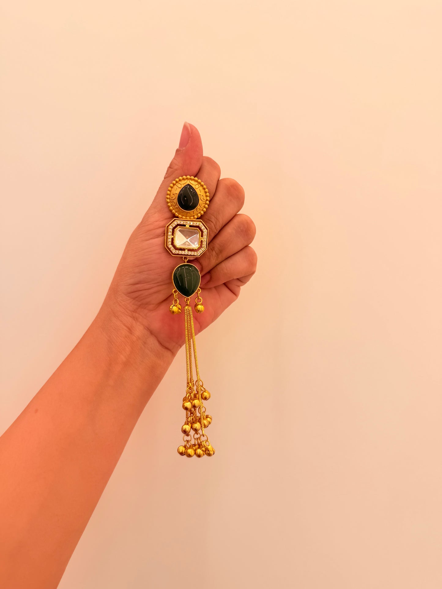 Arisha Dark Green Stone