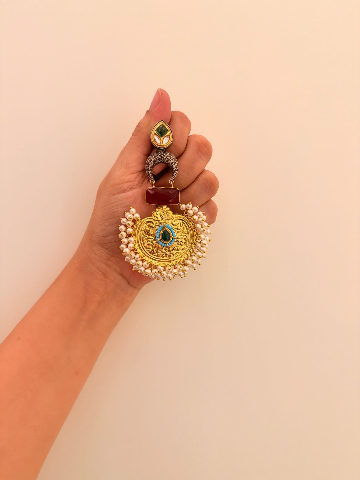 Rehzaar Red Blue Stone