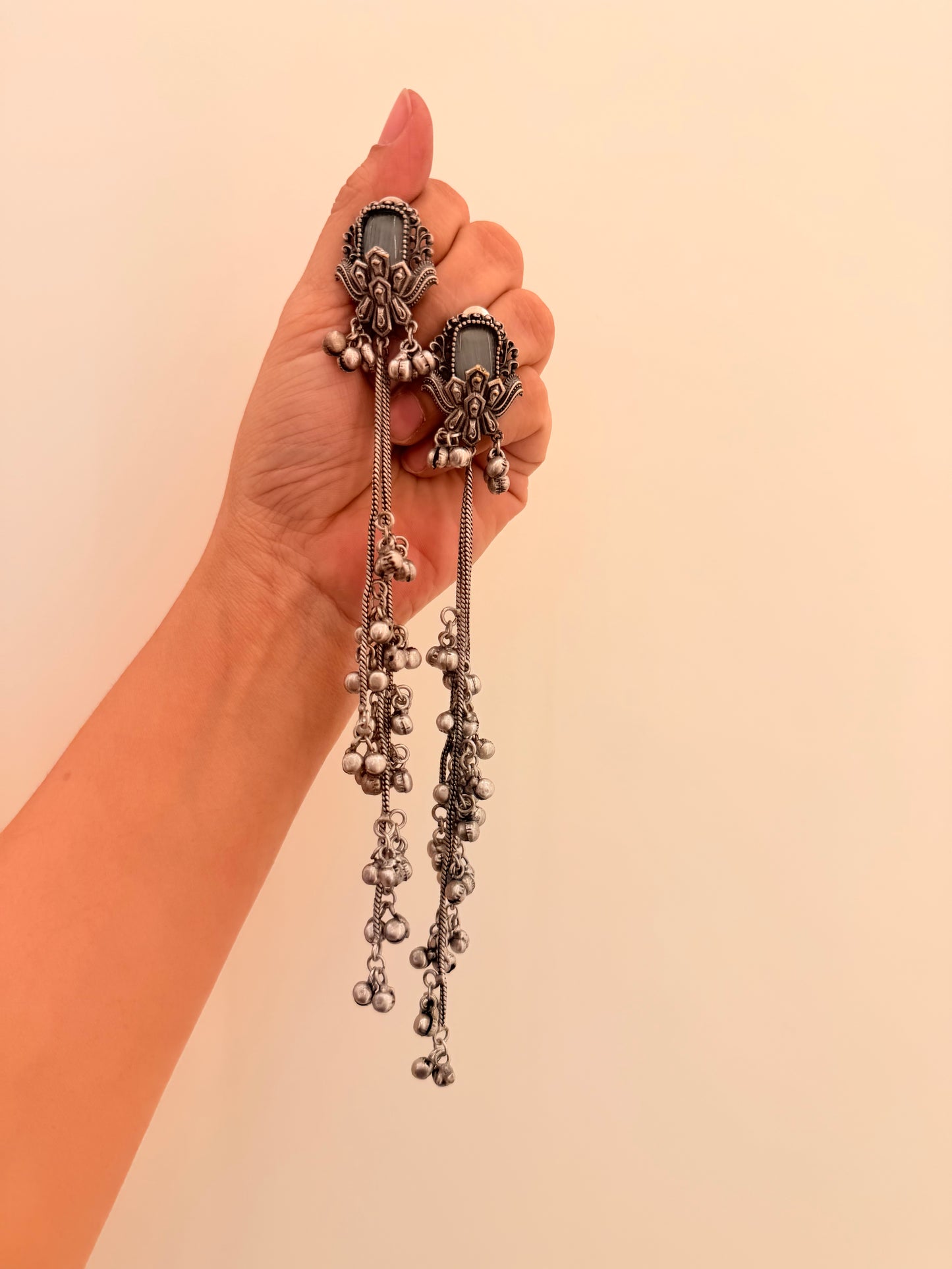 Oxodised Trails Sea Blue Stone