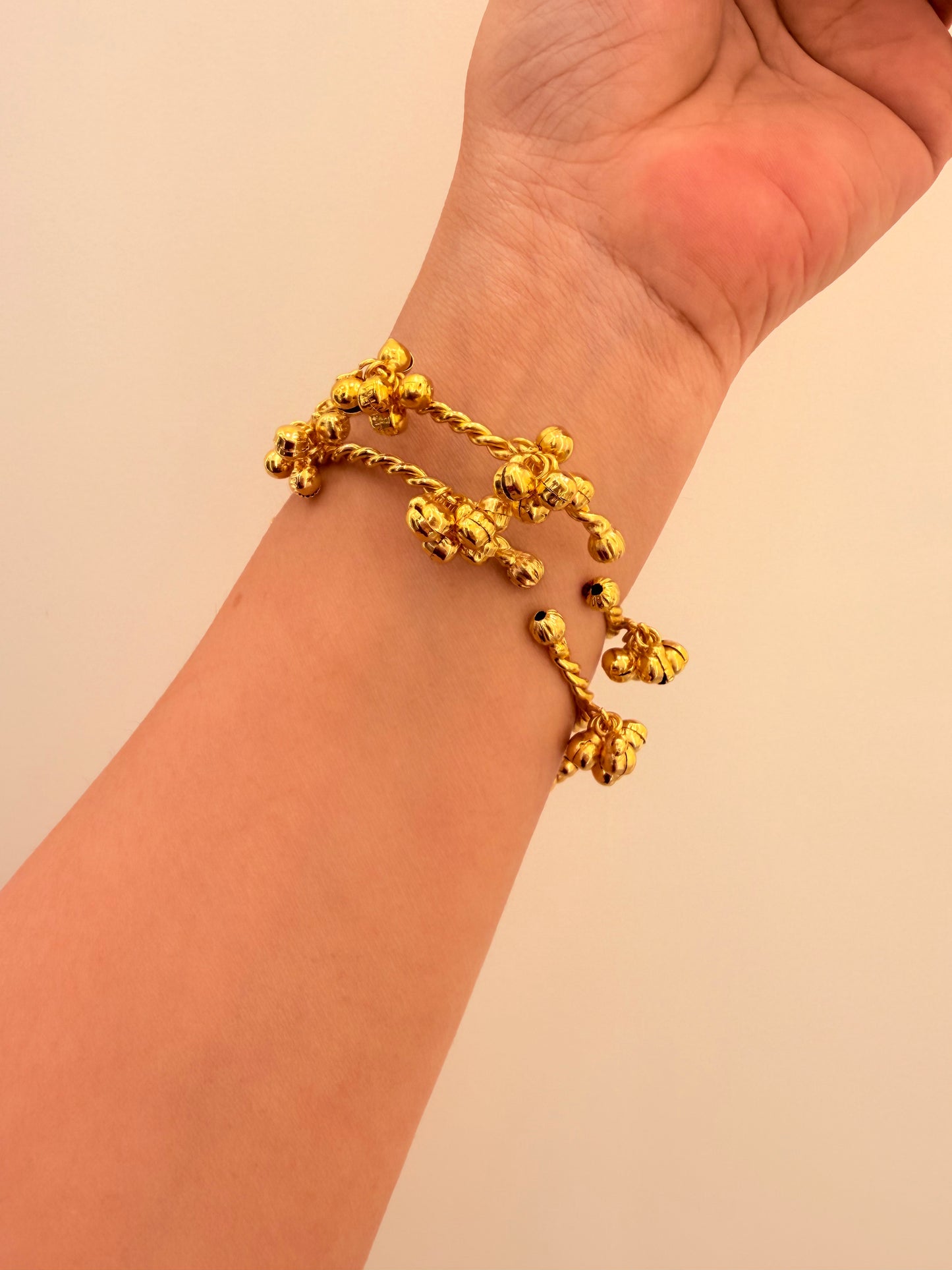 Zar Ghungroo Bangles (pair of 2 bangles)