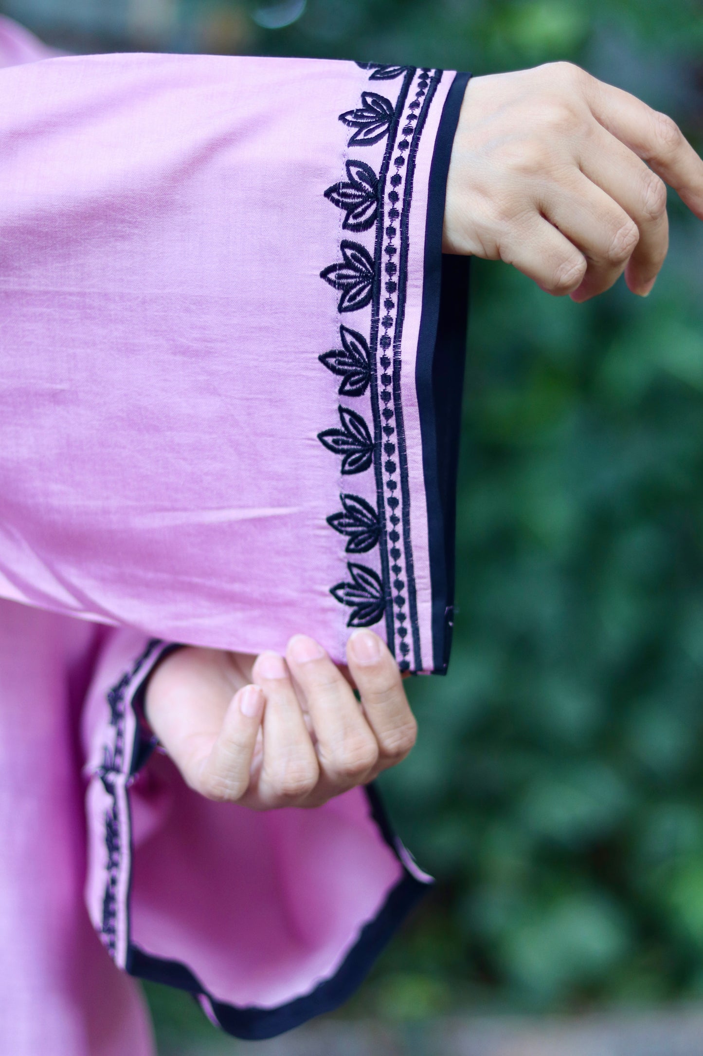 Classic Allure Pink Farshi Salwaar Kurta Set