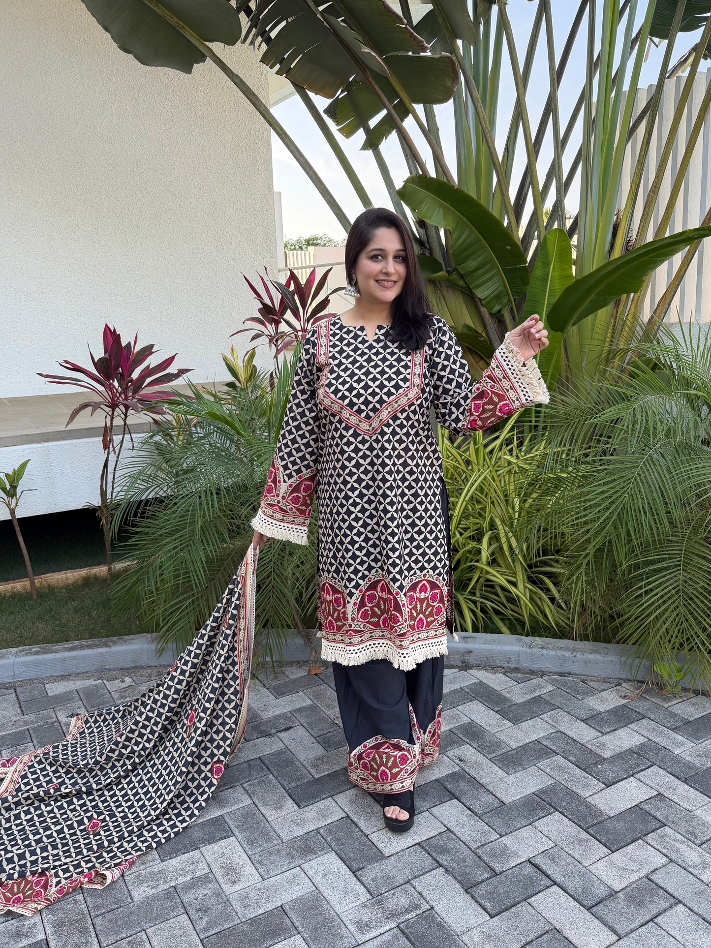 Heritage Mosaic Kurta Set
