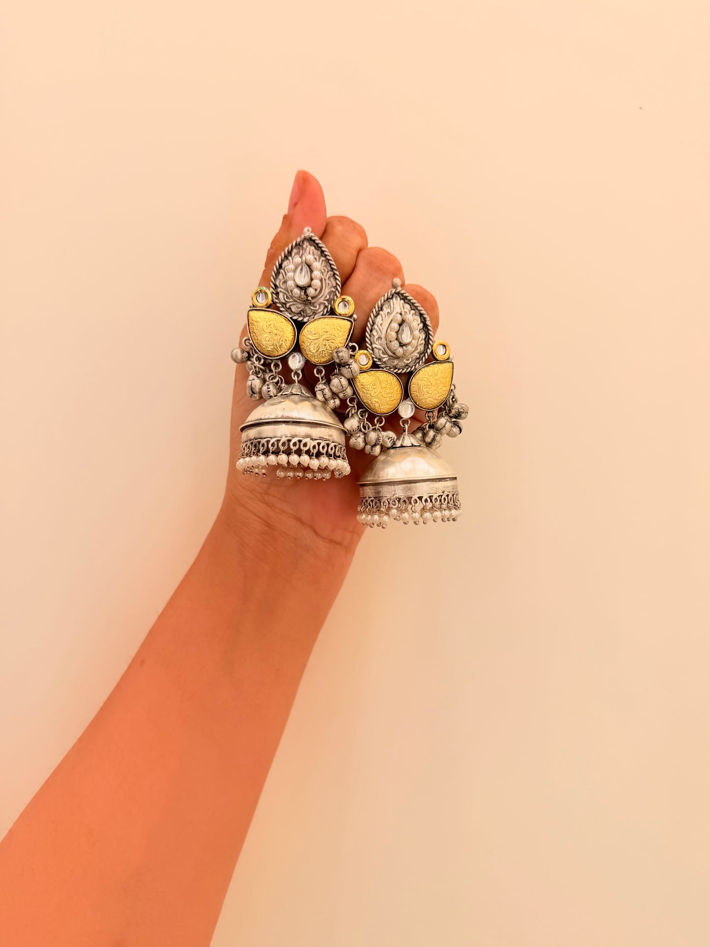 Dual Tone Jhumka D75