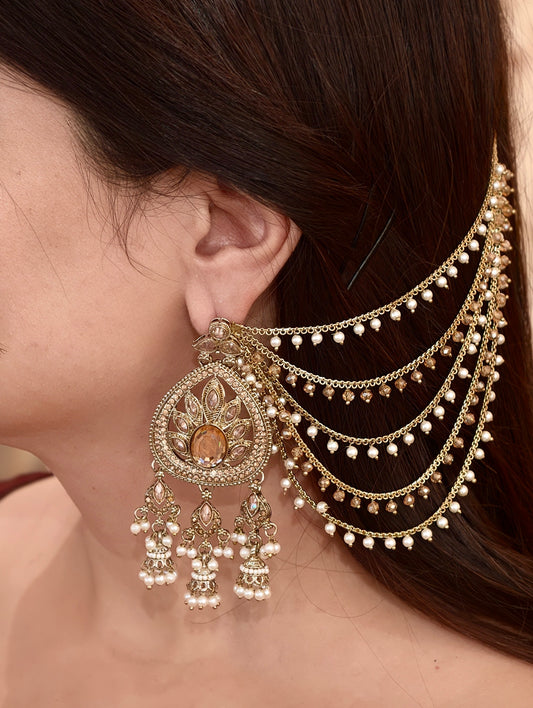 Zareen Gold Kaan Chain