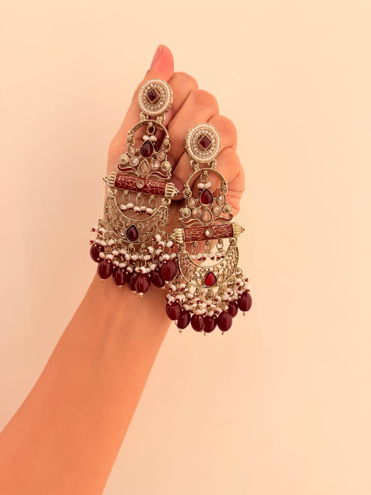 Dilkash Danglers D135 Red