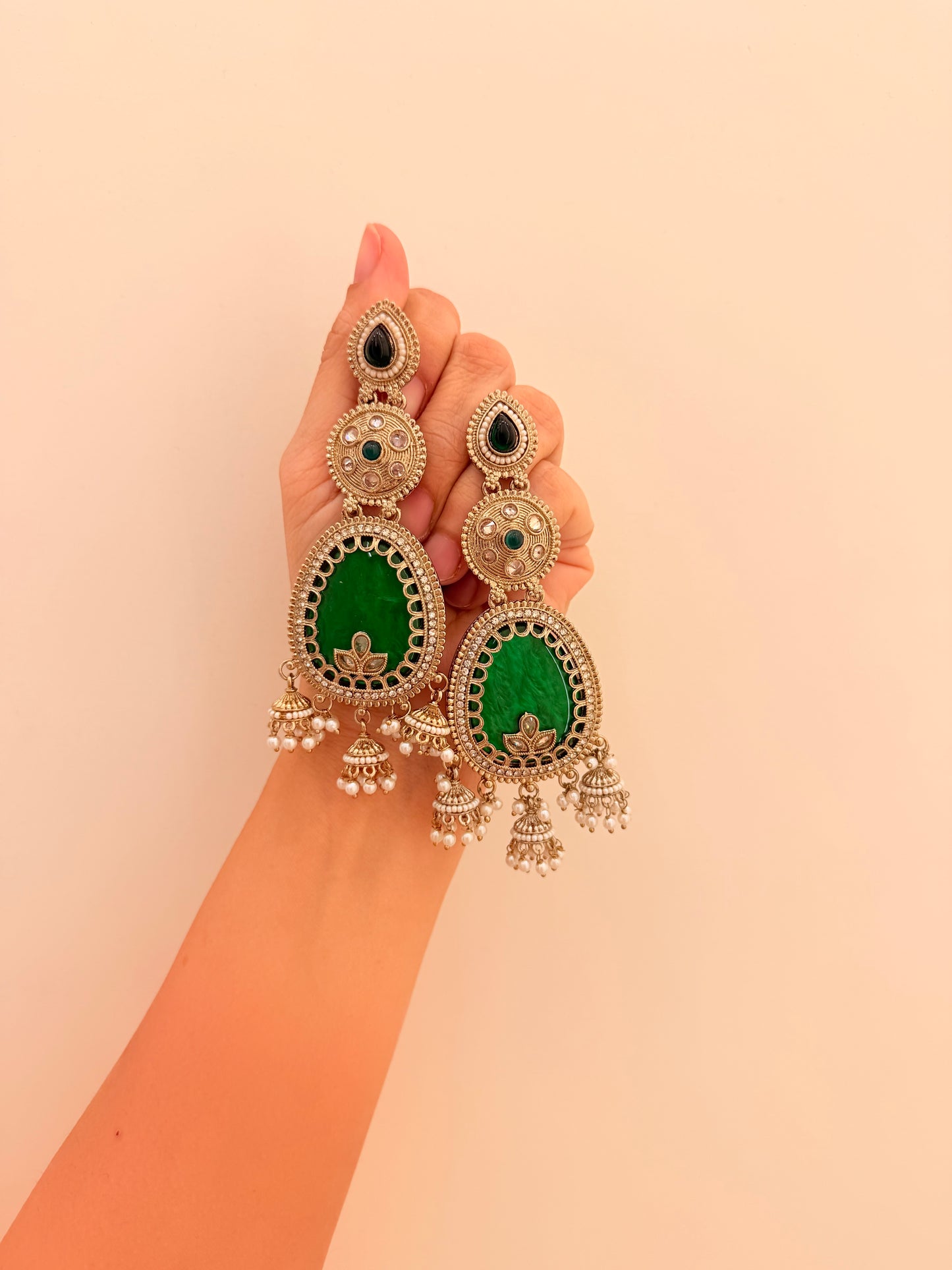 Noorani Danglers D 121 Green