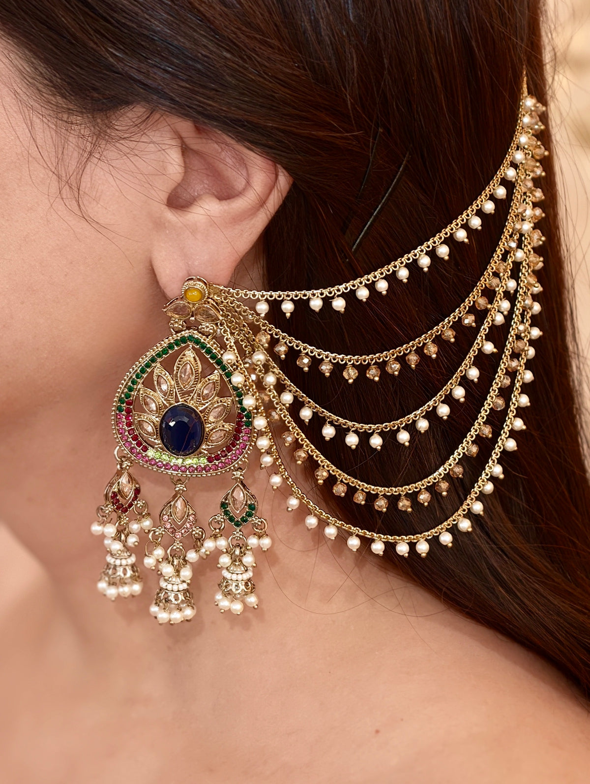 Zareen Kaan Chain Dark Multi