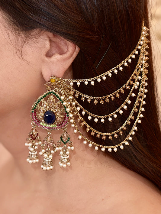 Zareen Kaan Chain Dark Multi