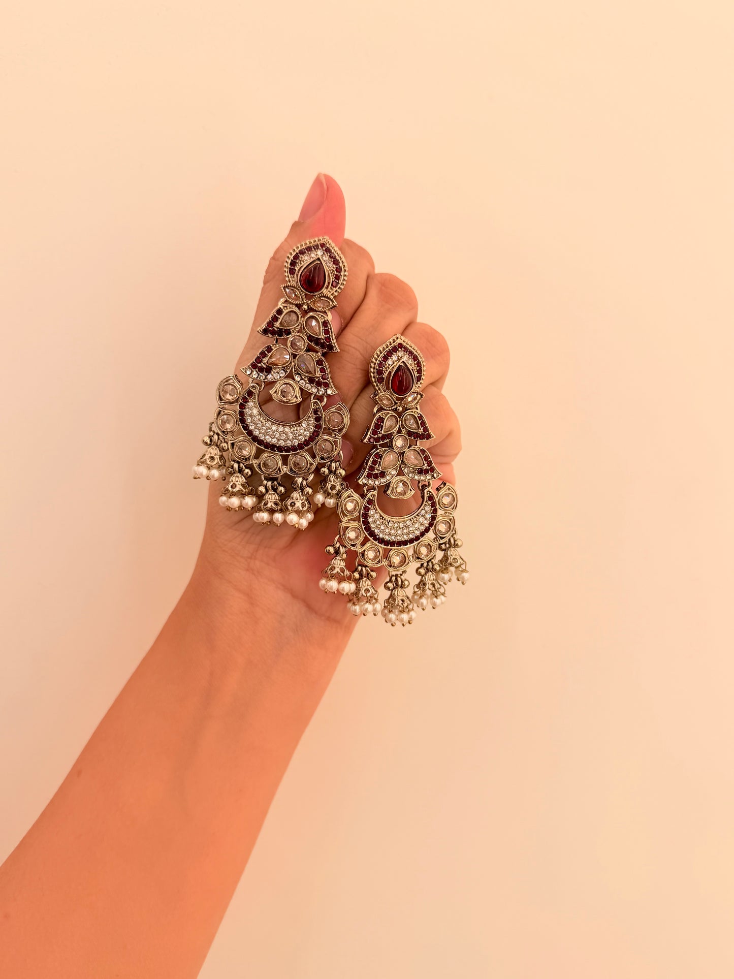 Zarposh Danglers D134 maroon