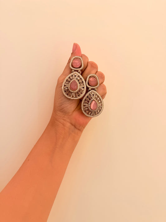 Ruhana Drops Light Pink d19