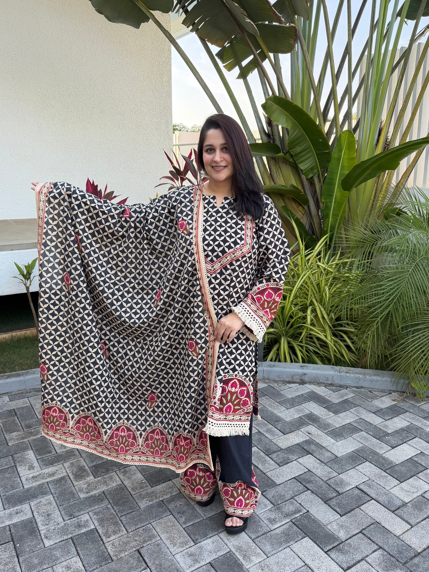 Heritage Mosaic Kurta Set