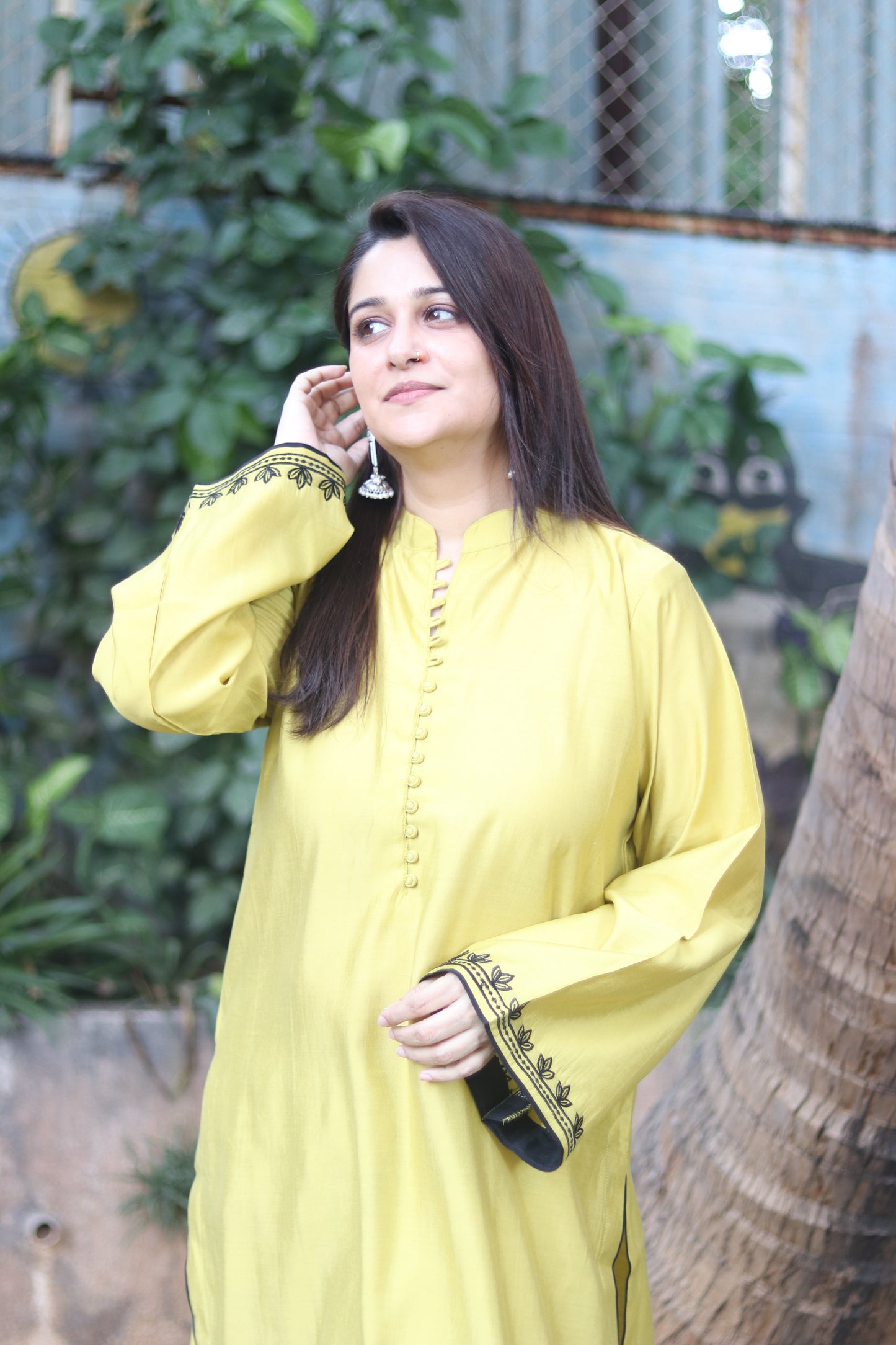 Classic Allure Mustard Farshi Salwaar Kurta set