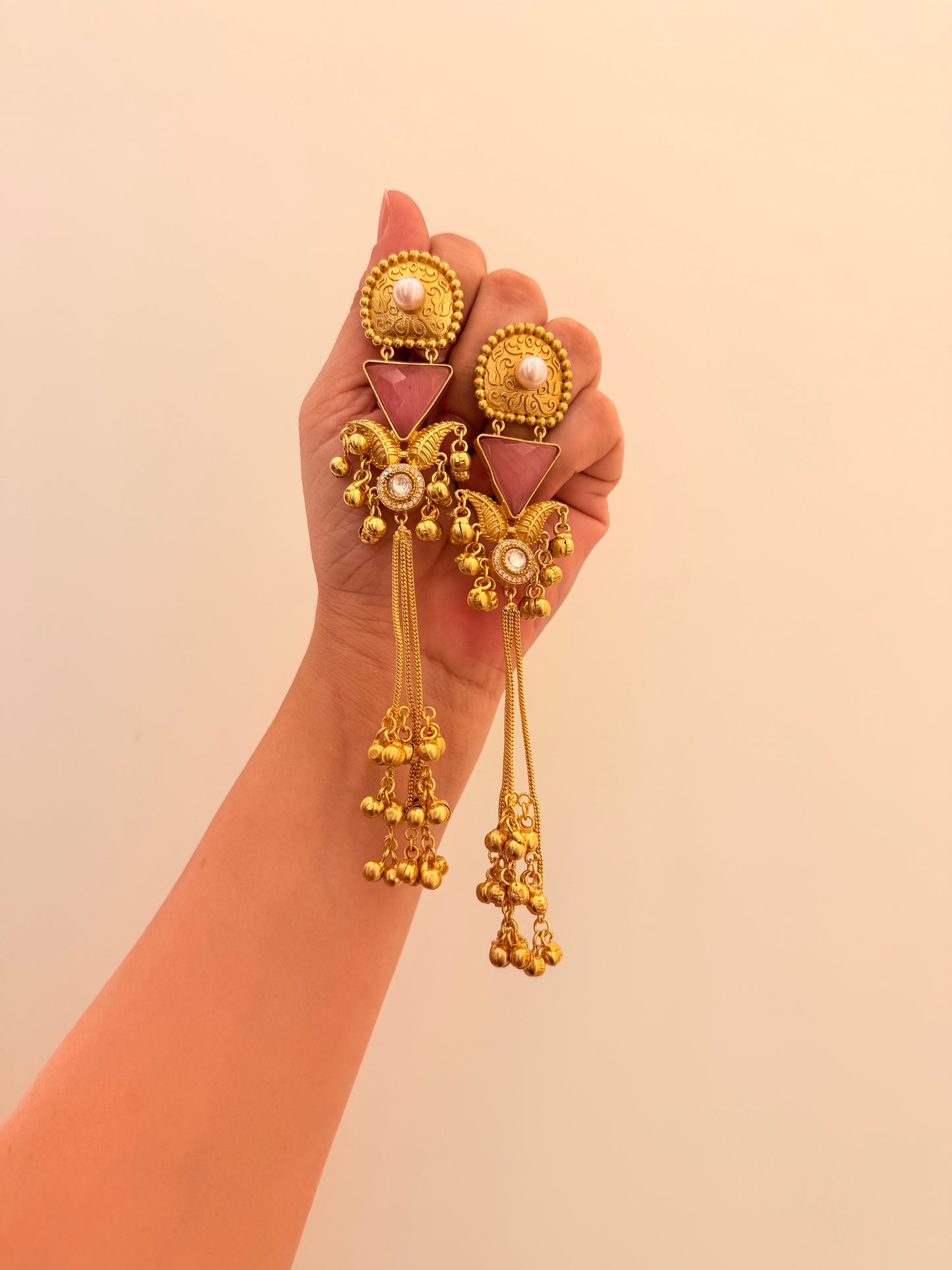 Mehnaz Pink stone