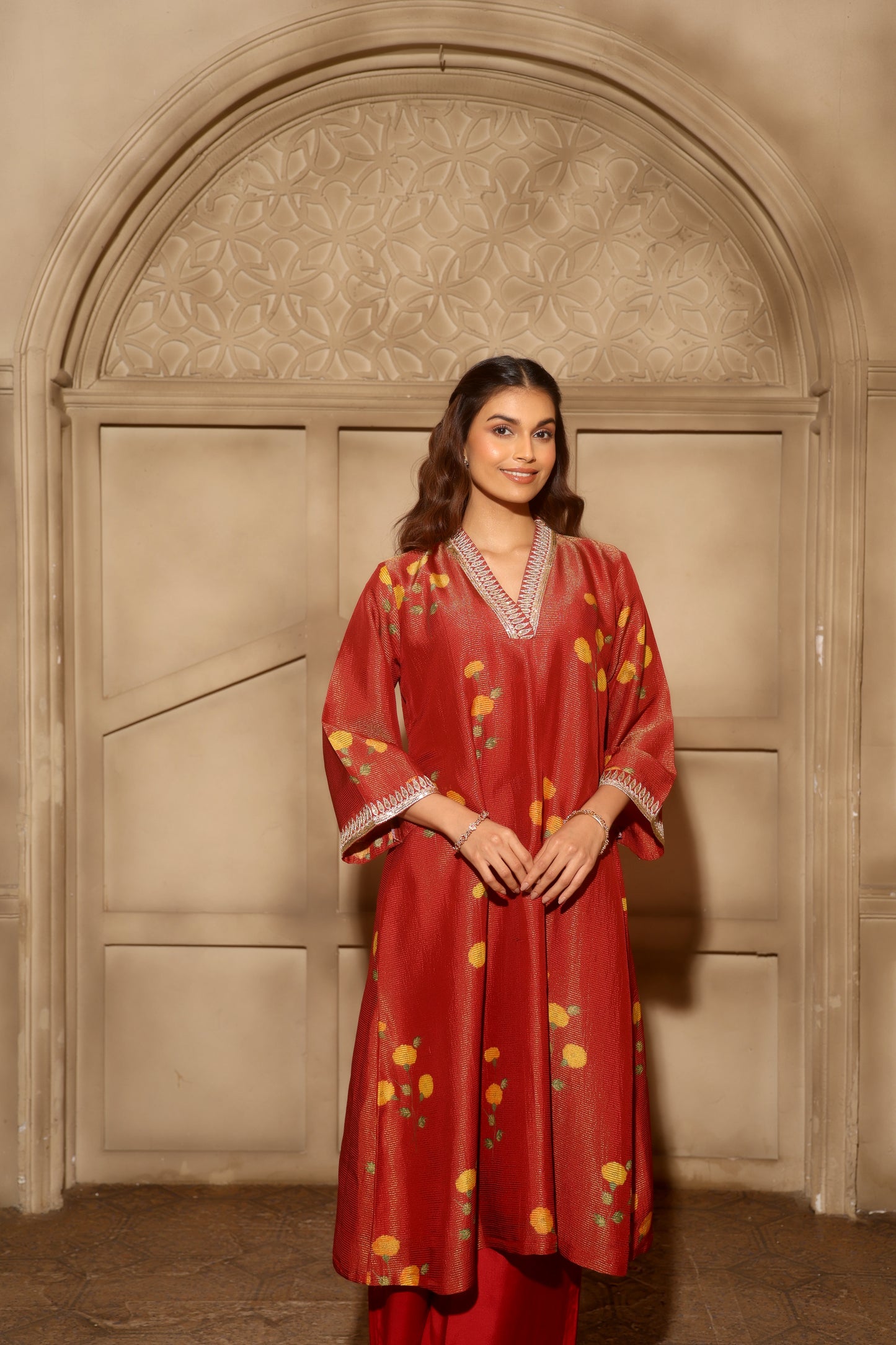 Noor-E-Bahar Red Set