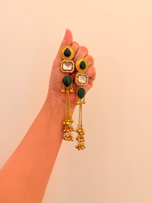 Arisha Dark Green Stone