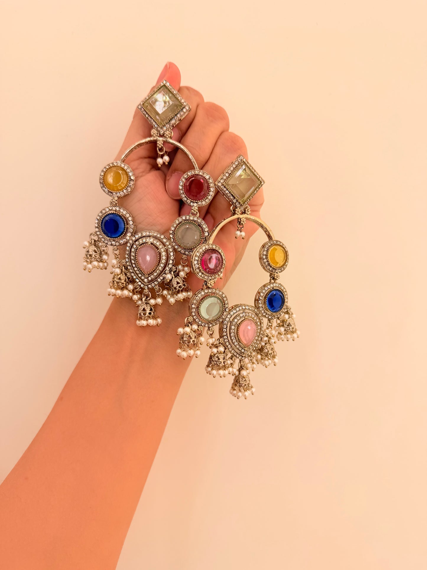 Afsheen Danglers D136 Light multi