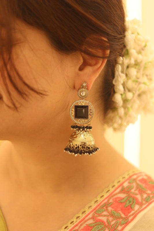 Aafra Jhumka d24 black