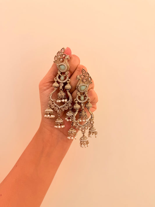 Kumud Danglers D124 Sea blue