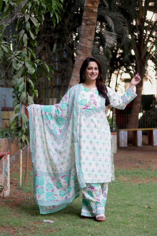 Bloom Charm - Sea Blue