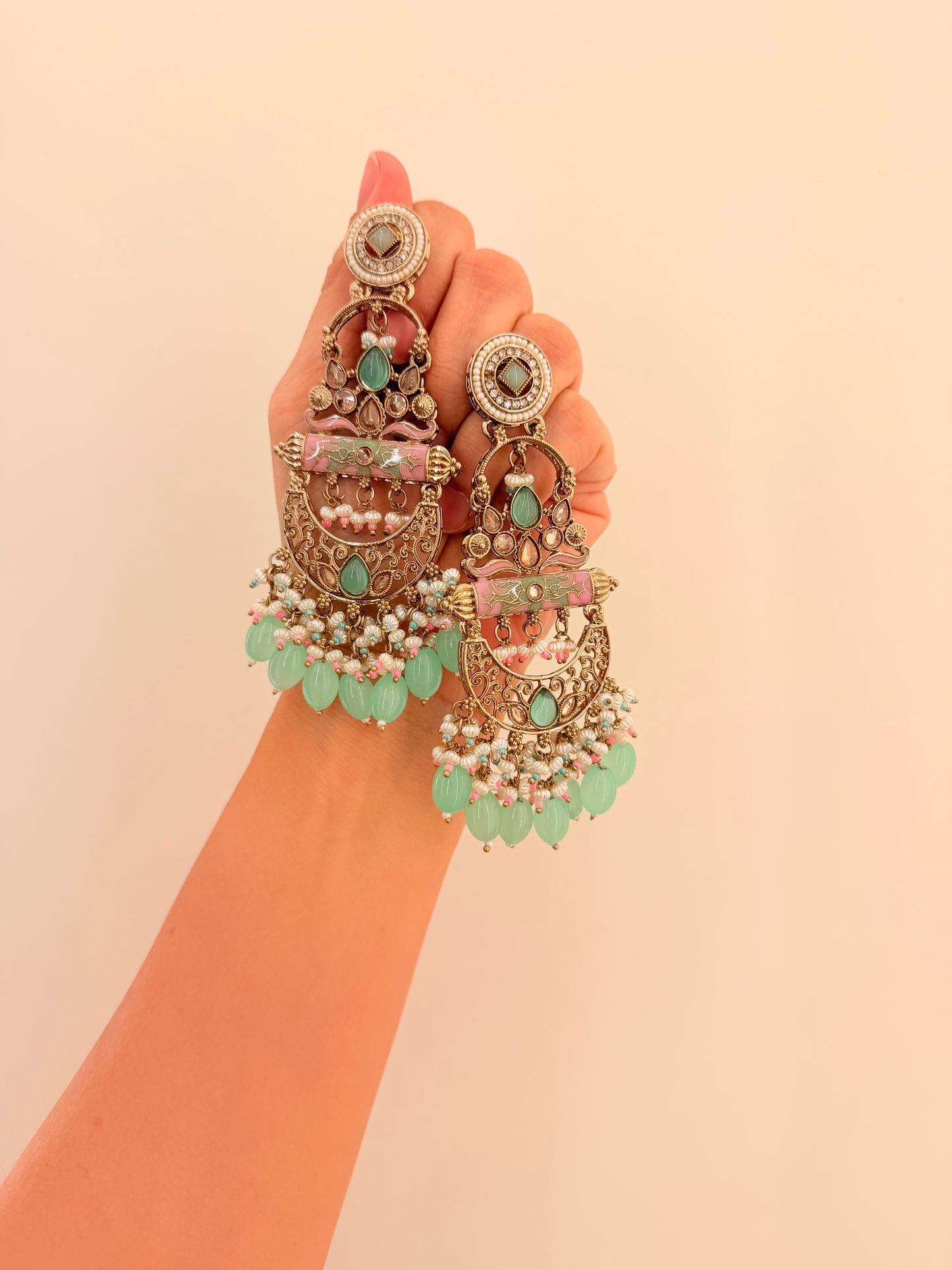 Dilkash Danglers D135 sea green