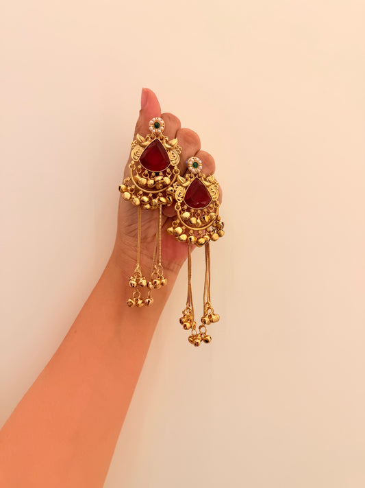 Zar-e-Zeenat d13 Red&Green