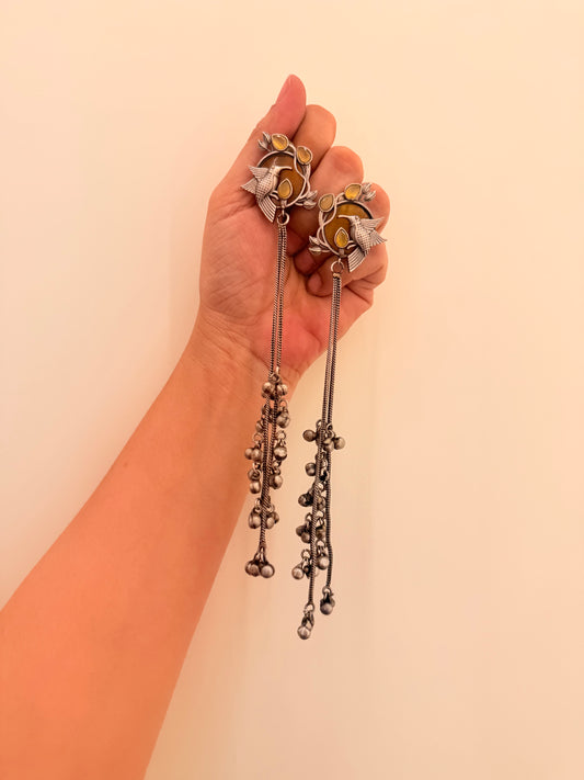 Aura Chains Mustard Stone