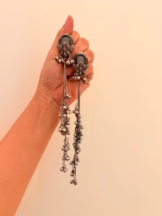 Oxodised Trails Sea Blue Stone